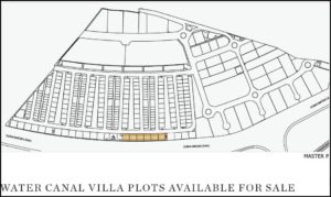 Canal facing plots and villas in dubai